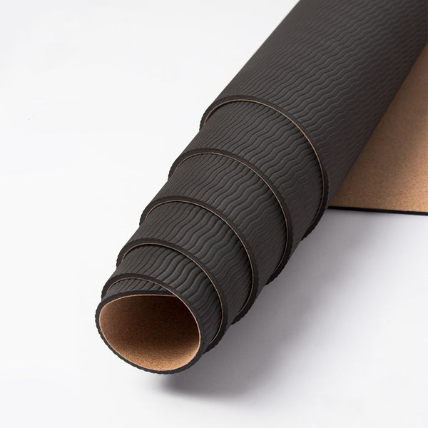 Design Natural Cork TPE Yoga Mat