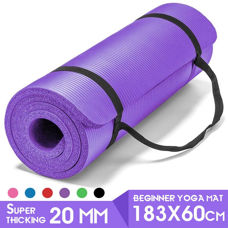 NBR Yoga Mat 183*60cm Super